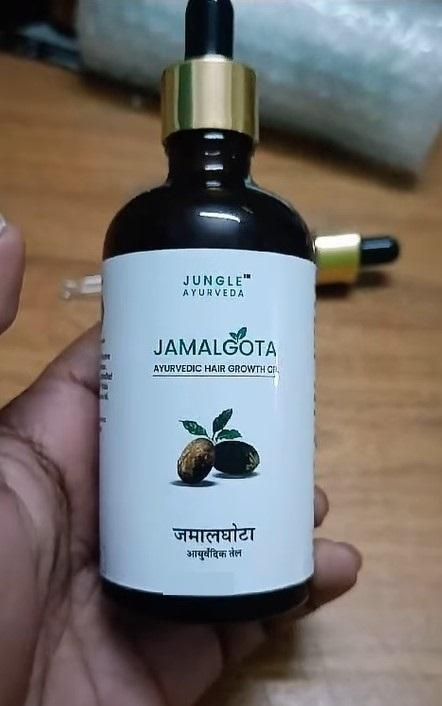 Ayurvedic Jamalghota Hair Growth Oil Each 30ml Pack of 2